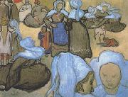 Paul Gauguin Dreton Women (nn04) Spain oil painting artist